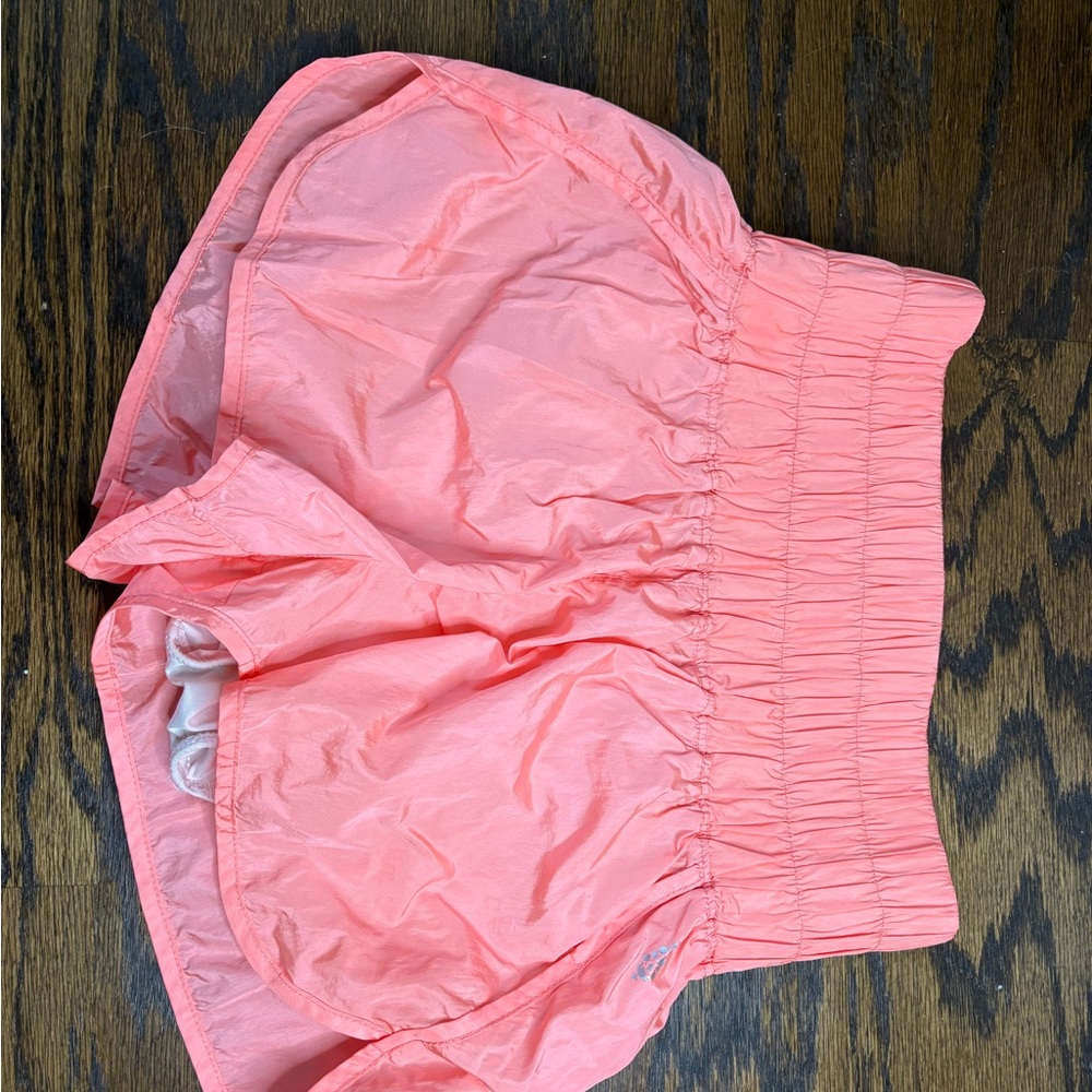 Pink Way Home Shorts with Elastic Waistband